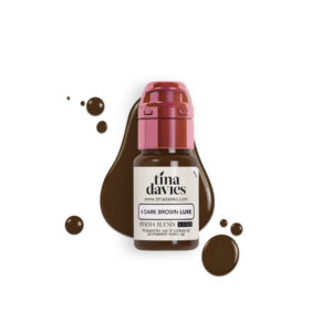 Пигменти за вежди №4 Dark Brown LUXE Tina Davies