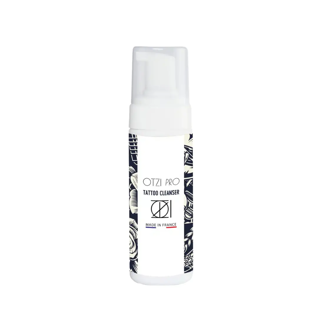 OTZI tattoo cleanser 150ml mini - PmuBox.bg - снимка Почистваща и успокояваща пяна за перманентен грим OTZI
